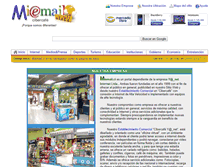 Tablet Screenshot of cibercafe.miemail.cl